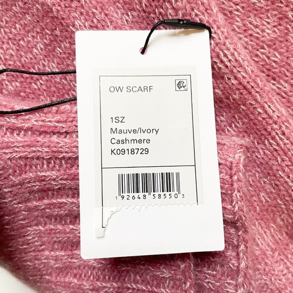 Theory Cashmere Hat and Scarf Set Mauve NEW NWT - Picture 6 of 10